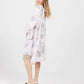 Clarissa Linen dress.  Icing Sugar Pink rose