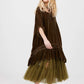 Ariette Tulle Tutu skirt. Moss