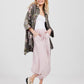 Teddie Floral linen shirt. Charcoal