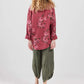 Rupert Boyfriend Shirt. Bordeaux