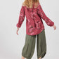 Rupert Boyfriend Shirt. Bordeaux