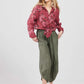 Rupert Boyfriend Shirt. Bordeaux