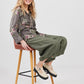 Lulu Linen Pants. Khaki