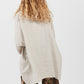 Teddie Linen shirt. Stone