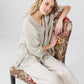 Teddie Linen shirt. Stone
