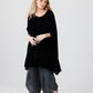 Violette Velvet Dress . Black