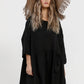 Clarissa Linen dress. Black