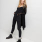 The Poet Cardigan. Ebony