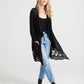 The Poet Cardigan. Ebony
