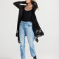 The Poet Cardigan. Ebony