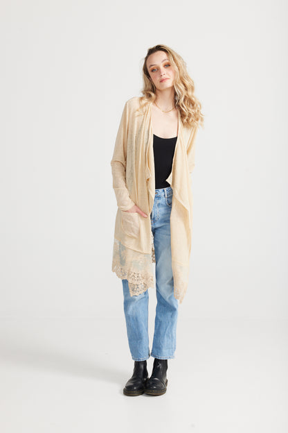 The Poet Cardigan. Biscotti
