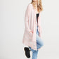 The Poet Cardigan. Blush