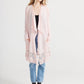 The Poet Cardigan. Blush