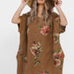 Rosabella dress. Tobacco Rose