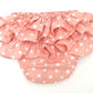 polka dot ruffle baby pants