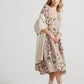 Stella Linen Floral Dress. Seamist