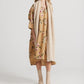 Stella linen floral dress. Caramel
