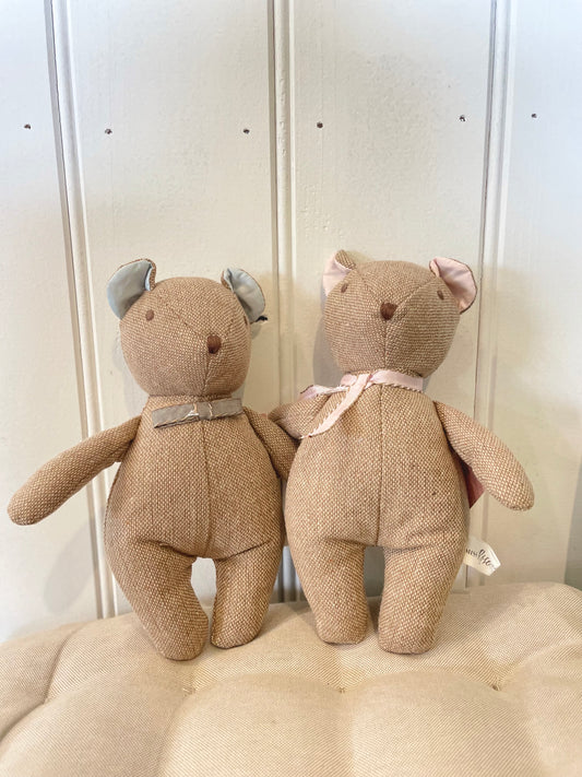Tweed Bear Toys. Rupert and Penelope.