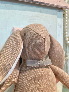 Tweed Soft Toy. Albert and Victoria. Soft Bunny toy.