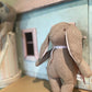 Tweed Soft Toy. Albert and Victoria. Soft Bunny toy.
