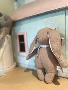 Tweed Soft Toy. Albert and Victoria. Soft Bunny toy.