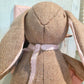 Tweed Soft Toy. Albert and Victoria. Soft Bunny toy.