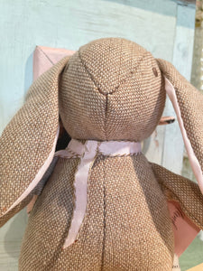 Tweed Soft Toy. Albert and Victoria. Soft Bunny toy.