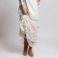 maxi vintage lace skirt. lace skirt.