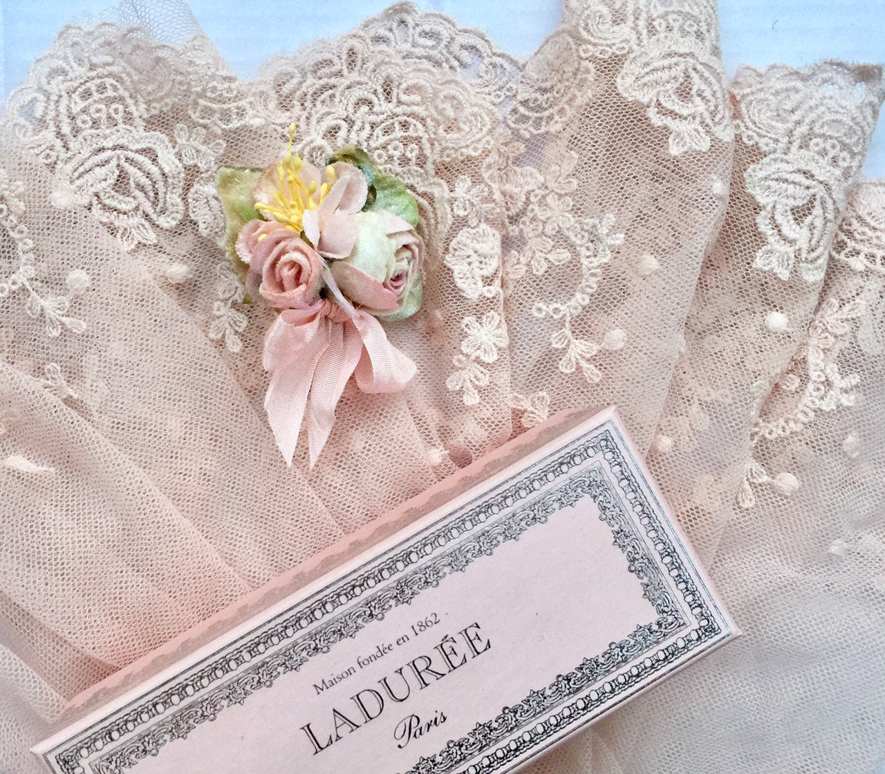 cotton Lace in Marie Antoinette Colours