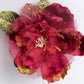 CABBAGE ROSE BURGUNDY