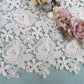 Rose Guipure ivory lace