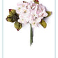 velvet viola posy. millinery flowers.