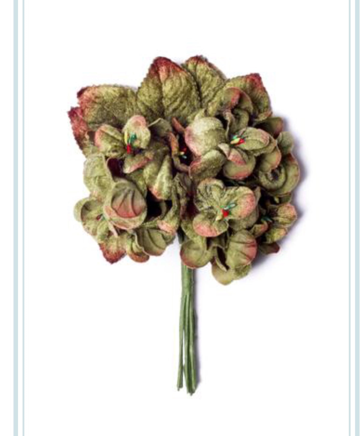 viola posy ...antique green