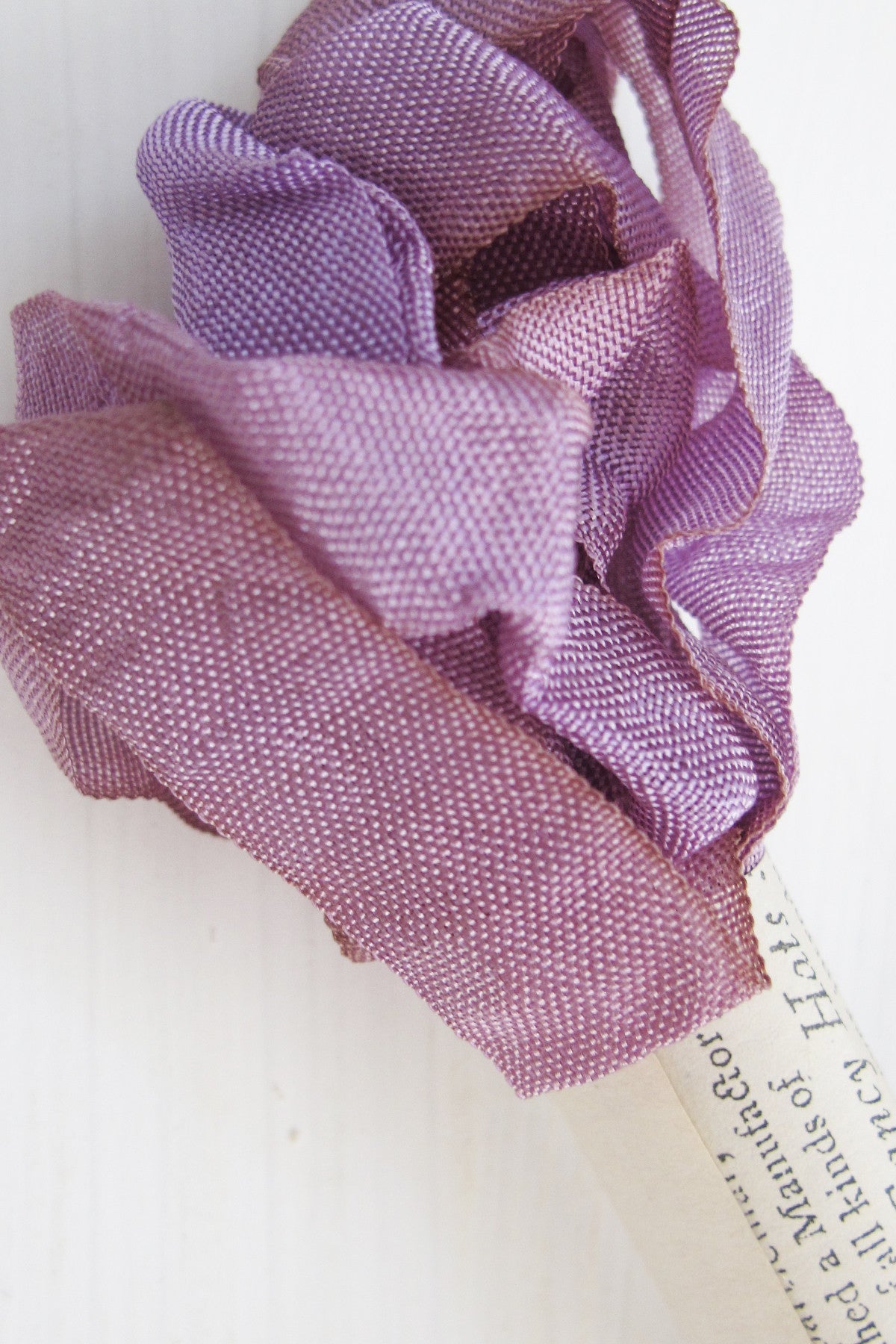 Silk Ribbon in Lilac