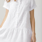 Linen dress. Lucia. White