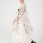 maxi vintage lace skirt. lace skirt.