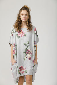 Rosabella Floral linen dress.
