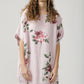 Rosabella linen  Dress. Tearose