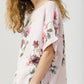Contessa Linen Floral top.  Tearose