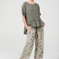 Eva Linen  floral pants   Seamist