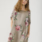 Rosabella linen Dress . Asst. colours