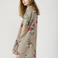 Rosabella linen  Dress. Tearose
