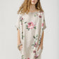 Rosabella linen  Dress. Tearose