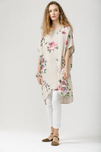 Rosabella Floral linen dress.