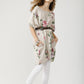 Rosabella linen  Dress. Tearose
