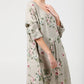 Amelia Floral Linen dress . Seamist