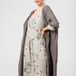 Amelia Floral Linen dress . Seamist