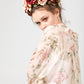 Kew Gardens Flower Crown. Burgundy / Pink