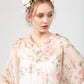 Chelsea Garden  flower crown. Pink /cream