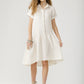 Linen Dress. Lucia Vanilla